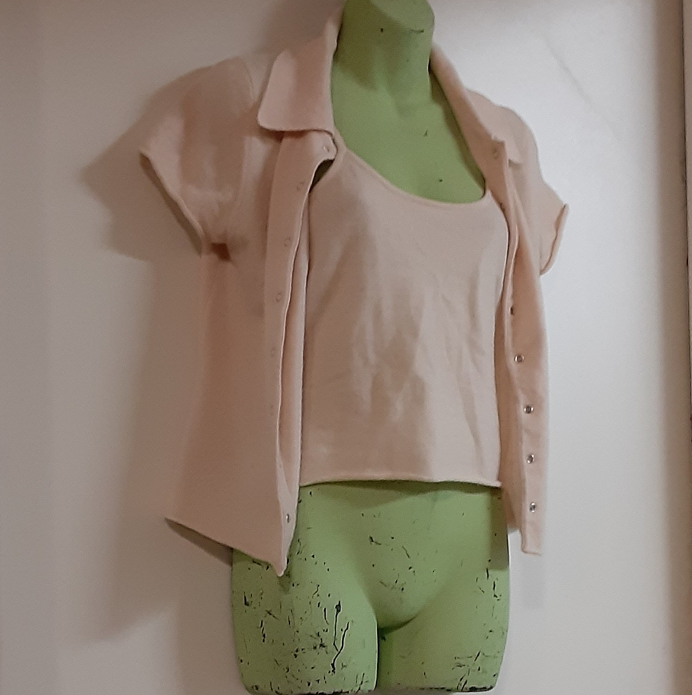 vintage LAUNDRY by SHELLI SEGAL sweater set